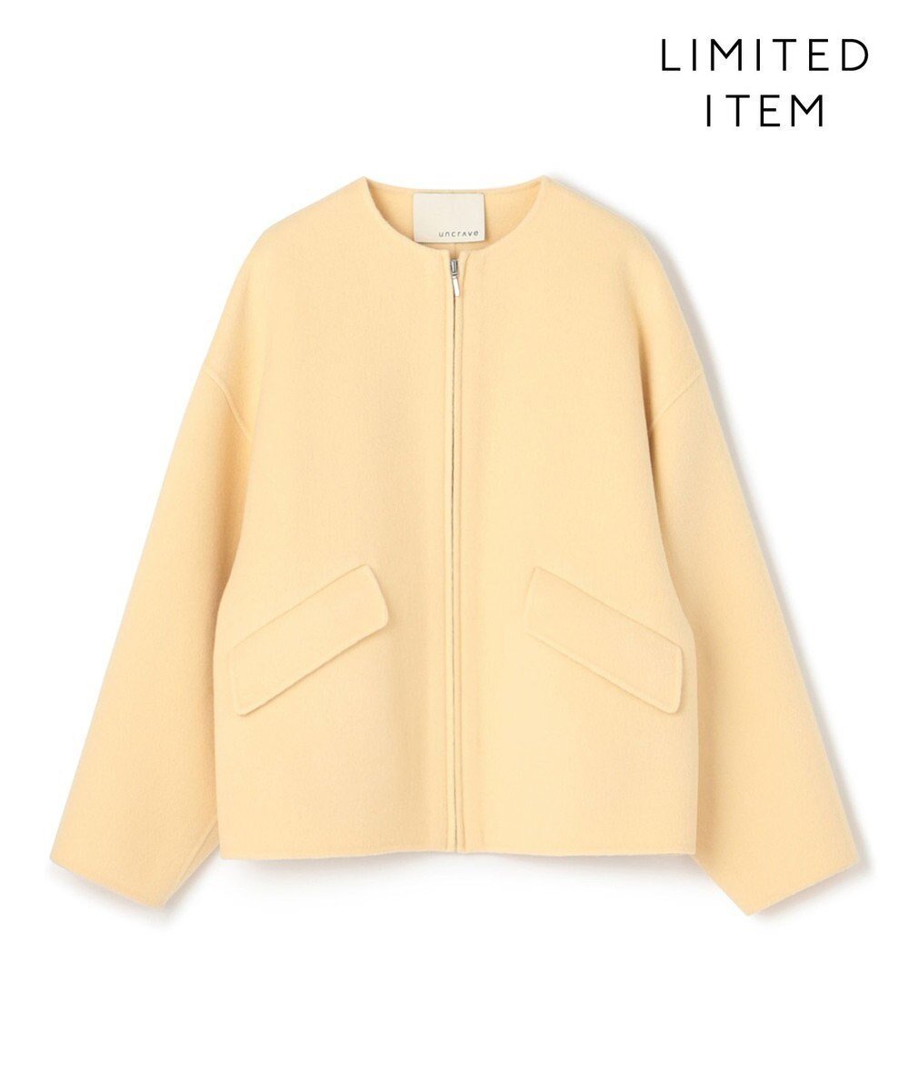 【アンクレイヴ/uncrave】の【WEB限定】リバージャケット(uncrave WHITE) インテリア・キッズ・メンズ・レディースファッション・服の通販 founy(ファニー)  ファッション Fashion レディースファッション Fashion for Women アウター Coat / Outerwear Collection レディースジャケット・軽アウター Jackets インナー Innerwear ジャケット Jacket, Outerwear ダブル Double, Double-Breasted 定番 Standard, Basic Item 人気 Popular, Best Seller フェイス Face, Facial Design ボトム Bottoms, Lower Wear A/W・秋冬 Autumn/Winter アッシュイエロー|ID: prp329100004748648 ipo3291000000034338017