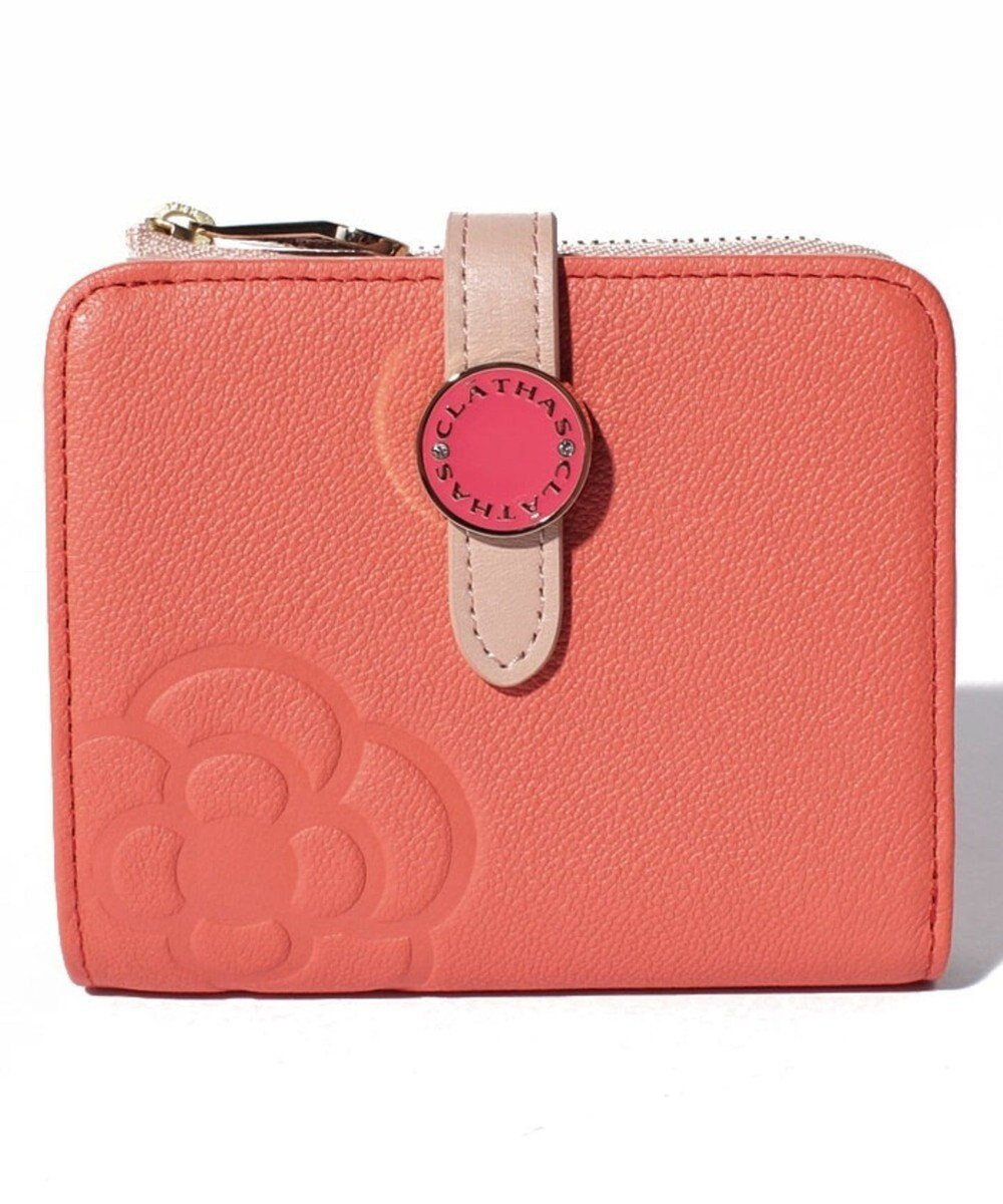 【クレイサス/CLATHAS】のCLATHAS クレイサス ブラン Lファスナー2つ折り財布 インテリア・キッズ・メンズ・レディースファッション・服の通販 founy(ファニー) ファッション Fashion レディースファッション Fashion for Women ミニ財布・二つ折り財布 Wallets & Card Cases ウォレット Wallet フラップ Flap, Flap Pocket モダン Modern, Contemporary 財布 Wallet, Purse ピンク|ID: prp329100004748654 ipo3291000000034338095