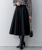 【組曲/KUMIKYOKU】の【飯豊まりえさん着用・Oggi12月号掲載・選べる6色展開】T/Rツイルストレッチ フレアスカート ブラック系|ID: prp329100004748658 ipo3291000000034338166