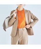 【エニィ スィス/any SiS】の【保温性あり/洗える】サーモ 2WAY ストレッチ ジャケット キャメル|ID: prp329100004748660 ipo3291000000034338189