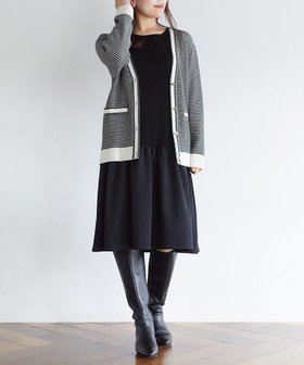 【エニィ スィス/any SiS】の【美人百花11月号掲載】クラシカルカーデ×ミディワンピ セット 人気、トレンドファッション・服の通販 founy(ファニー) 雑誌掲載アイテム Magazine Picks & Fashion Features ファッション雑誌 Fashion Magazines ビジンヒャッカ 美人百花 ファッション Fashion レディースファッション Fashion for Women ワンピース Dresses 秋 Autumn カーディガン Cardigan, Knitwear クラシカル Classical, Vintage-Inspired 今季 This Season, Current Season 11月号 November Issue ストレッチ Stretch, Stretchy Fabric セットアップ Set-Up, Coordinated Outfit 雑誌 Magazine, Fashion Magazine チャーム Charm, Pendant ツイード Twill, Twill Weave デニム Denim, Jeans Material トレンド Trend, Trending Now ドッキング Docking, Mixed Material フレア Flare, Flared ポケット Pocket, Pocket Detail ロング Long, Long-Length A/W・秋冬 Autumn/Winter おすすめ Recommended / Our Picks |ID:prp329100004748661