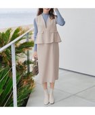 【ティアクラッセ/Tiaclasse】の【安田美沙子さん着用】ペプラムジャンスカワンピース 人気、トレンドファッション・服の通販 founy(ファニー) ファッション Fashion レディースファッション Fashion for Women ワンピース Dresses アクセサリー Fashion Accessories インナー Innerwear オケージョン Occasion Wear シューズ Shoes, Footwear ジャケット Jacket, Outerwear フェミニン Feminine, Girly ペプラム Peplum, Flared Hem ポケット Pocket, Pocket Detail A/W・秋冬 Autumn/Winter 再入荷 Restock / Back in Stock エレガント 上品 Elegant セレモニー Ceremony 新作・新入荷 New Arrivals / New In ビジネス 仕事 通勤 Business / Work / Commuting thumbnail ベージュ|ID: prp329100004748668 ipo3291000000035565995