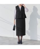 【ティアクラッセ/Tiaclasse】の【安田美沙子さん着用】ペプラムジャンスカワンピース 人気、トレンドファッション・服の通販 founy(ファニー) ファッション Fashion レディースファッション Fashion for Women ワンピース Dresses アクセサリー Fashion Accessories インナー Innerwear オケージョン Occasion Wear シューズ Shoes, Footwear ジャケット Jacket, Outerwear フェミニン Feminine, Girly ペプラム Peplum, Flared Hem ポケット Pocket, Pocket Detail A/W・秋冬 Autumn/Winter 再入荷 Restock / Back in Stock エレガント 上品 Elegant セレモニー Ceremony 新作・新入荷 New Arrivals / New In ビジネス 仕事 通勤 Business / Work / Commuting thumbnail ブラック|ID: prp329100004748668 ipo3291000000035565997