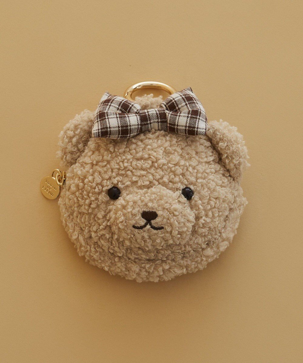 【メゾンドフルール/Maison de FLEUR】のリボンベアチャームポーチ 人気、トレンドファッション・服の通販 founy(ファニー) ファッション Fashion レディースファッション Fashion for Women ミニ財布・二つ折り財布 Wallets & Card Cases ポーチ&ミニバッグ Pouches & Mini Bags おすすめ Recommended / Our Picks チャーム Charm, Pendant ポーチ Pouch, Small Case リボン Ribbon, Bow 財布 Wallet, Purse other-1|ID: prp329100004748669 ipo3291000000034338338