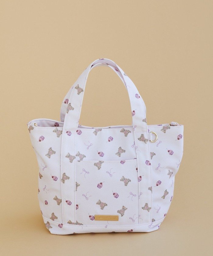 【メゾンドフルール/Maison de FLEUR】のベア総柄2Wayトートバッグ インテリア・キッズ・メンズ・レディースファッション・服の通販 founy(ファニー) https://founy.com/ ファッション Fashion レディースファッション Fashion for Women バッグ Bags おすすめ Recommended / Our Picks ショルダー Shoulder, Shoulder Strap ポケット Pocket, Pocket Detail モチーフ Motif, Design Theme リボン Ribbon, Bow |ID: prp329100004748673 ipo3291000000034338352