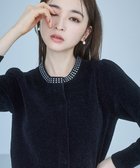 【トッカ/TOCCA】の【洗える】MIDNIGHT VELVET ニットジャケット ブラック系|ID:prp329100004748675