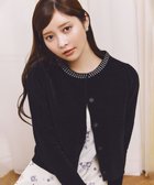 【トッカ/TOCCA】のMIDNIGHT VELVET ニットジャケット ブラック系|ID:prp329100004748675