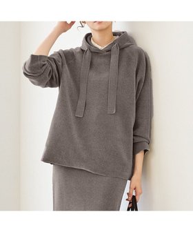 【23区/NIJYUSANKU】 【SLOW/一部店舗限定】ベロア風ニット パーカー人気、トレンドファッション・服の通販 founy(ファニー) ファッション Fashion レディースファッション Fashion for Women トップス・カットソー Cut & Sew Tops ニット Knit Tops & Sweaters レディースパーカー・カジュアルフーディー Casual Hoodies & Sweatshirts ベロアトップス Velour Tops / Velvet-Look Items セットアップ Set-Up, Coordinated Outfit パーカー Hoodie, Parka ベロア Velour, Soft Velvet リラックス Relax, Relaxed Fit ワイド Wide, Wide Fit A/W・秋冬 Autumn/Winter 新作・新入荷 New Arrivals / New In エレガント 上品 Elegant 2025年 2025 2025-2026秋冬・A/W Autumn/Winter 2025–26 AW25–26 |ID:prp329100004748676