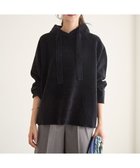 【23区/NIJYUSANKU】の【SLOW/一部店舗限定】ベロア風ニット パーカー 人気、トレンドファッション・服の通販 founy(ファニー) ファッション Fashion レディースファッション Fashion for Women トップス・カットソー Cut & Sew Tops ニット Knit Tops & Sweaters レディースパーカー・カジュアルフーディー Casual Hoodies & Sweatshirts ベロアトップス Velour Tops / Velvet-Look Items セットアップ Set-Up, Coordinated Outfit パーカー Hoodie, Parka ベロア Velour, Soft Velvet リラックス Relax, Relaxed Fit ワイド Wide, Wide Fit A/W・秋冬 Autumn/Winter 新作・新入荷 New Arrivals / New In エレガント 上品 Elegant 2025年 2025 2025-2026秋冬・A/W Autumn/Winter 2025–26 AW25–26 thumbnail ブラック系|ID: prp329100004748676 ipo3291000000034338361