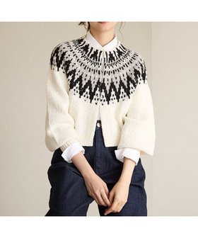 【23区/NIJYUSANKU】の【SLOW/一部店舗限定】ジャカード カーディガン 人気、トレンドファッション・服の通販 founy(ファニー) ファッション Fashion レディースファッション Fashion for Women トップス・カットソー Cut & Sew Tops カーディガン・羽織り Layered Style Cardigans イタリア Italy カットソー Cut and Sewn Top カーディガン Cardigan, Knitwear ショート Short, Short Length シンプル Simple, Minimal ジャカード/ジャガード Jacquard, Woven Pattern スリーブ Sleeve, Long Sleeve / Short Sleeve ハイネック High Neck, Mock Neck バランス Balance, Style Balance A/W・秋冬 Autumn/Winter 新作・新入荷 New Arrivals / New In 2025年 2025 2025-2026秋冬・A/W Autumn/Winter 2025–26 AW25–26 |ID:prp329100004748686