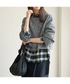 【23区/NIJYUSANKU】の【SLOW/一部店舗限定】ソフトウール Vネック ニット グレーミックス|ID:prp329100004748692