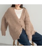 【アースミュージックアンドエコロジー/earth music&ecology】のカラーミックスシャギーカーディガン モカ|ID: prp329100004748706 ipo3291000000034338469