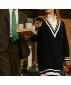 【ジェイ プレス/J.PRESS / MEN】の【J.PRESS ORIGINALS × CLUEL】チルデンニットワンピース 人気、トレンドファッション・服の通販 founy(ファニー) ファッション Fashion レディースファッション Fashion for Women ワンピース Dresses ニットワンピース Knit Dresses クラシック Classic, Timeless Style コレクション Collection, Seasonal Line セーター Sweater, Knitwear タイツ Tights, Legwear モダン Modern, Contemporary リラックス Relax, Relaxed Fit A/W・秋冬 Autumn/Winter エレガント 上品 Elegant thumbnail ネイビー系|ID: prp329100004748715 ipo3291000000034338500