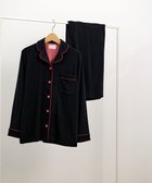 【ウンナナクール/une nana cool】の【綿混】コットンパイルパジャマMADEWITHLIBERTYFABRIC 人気、トレンドファッション・服の通販 founy(ファニー) ファッション Fashion レディースファッション Fashion for Women 長袖 Long Sleeve, Full Sleeve パジャマ Pajamas, Sleepwear プリント Print, Printed Pattern ボトム Bottoms, Lower Wear ポケット Pocket, Pocket Detail リラックス Relax, Relaxed Fit 新作・新入荷 New Arrivals / New In おすすめ Recommended / Our Picks thumbnail ブラック|ID: prp329100004748723 ipo3291000000034338538