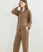 【ウンナナクール/une nana cool】の【綿混】コットンパイルパジャマMADEWITHLIBERTYFABRIC 人気、トレンドファッション・服の通販 founy(ファニー) ファッション Fashion レディースファッション Fashion for Women 長袖 Long Sleeve, Full Sleeve パジャマ Pajamas, Sleepwear プリント Print, Printed Pattern ボトム Bottoms, Lower Wear ポケット Pocket, Pocket Detail リラックス Relax, Relaxed Fit 新作・新入荷 New Arrivals / New In おすすめ Recommended / Our Picks thumbnail ブラウン|ID: prp329100004748723 ipo3291000000034338539