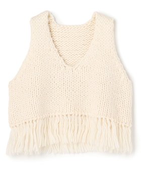 【アンクレイヴ/uncrave】 ハンドニット ジレ人気、トレンドファッション・服の通販 founy(ファニー) ファッション Fashion レディースファッション Fashion for Women アウター Coat / Outerwear Collection トップス・カットソー Cut & Sew Tops ニット Knit Tops & Sweaters ベスト&ジレ / 重ね着スタイル Vests & Gilets インナー Innerwear カーディガン Cardigan, Knitwear コンパクト Compact, Small Size セーター Sweater, Knitwear タートル Turtleneck, Turtle Collar 手編み Hand-Knitted, Handmade Knit ハンド Hand, Handmade フリンジ Fringe, Tassel A/W・秋冬 Autumn/Winter 新作・新入荷 New Arrivals / New In |ID:prp329100004748729
