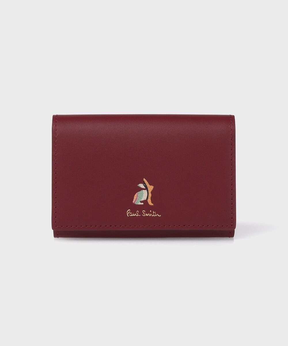 【ポール スミス/Paul Smith】のマーケトリースワールラビット 名刺入れ インテリア・キッズ・メンズ・レディースファッション・服の通販 founy(ファニー) ファッション Fashion レディースファッション Fashion for Women ミニ財布・二つ折り財布 Wallets & Card Cases カードケース/名刺入れ Card Holders & Business Cases 財布 Wallet, Purse 人気 Popular, Best Seller プリント Print, Printed Pattern エレガント 上品 Elegant バーガンディー|ID: prp329100004748734 ipo3291000000034338593