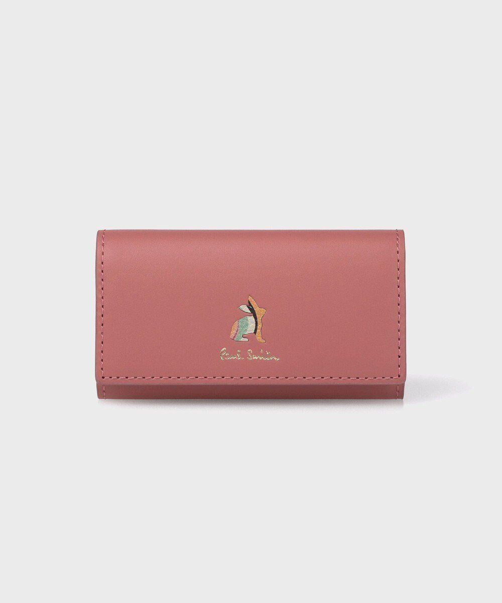 【ポール スミス/Paul Smith】のマーケトリースワールラビット キーケース インテリア・キッズ・メンズ・レディースファッション・服の通販 founy(ファニー) ファッション Fashion レディースファッション Fashion for Women ミニ財布・二つ折り財布 Wallets & Card Cases アクセサリー Fashion Accessories 財布 Wallet, Purse 人気 Popular, Best Seller プリント Print, Printed Pattern エレガント 上品 Elegant ピンク|ID: prp329100004748735 ipo3291000000034338597
