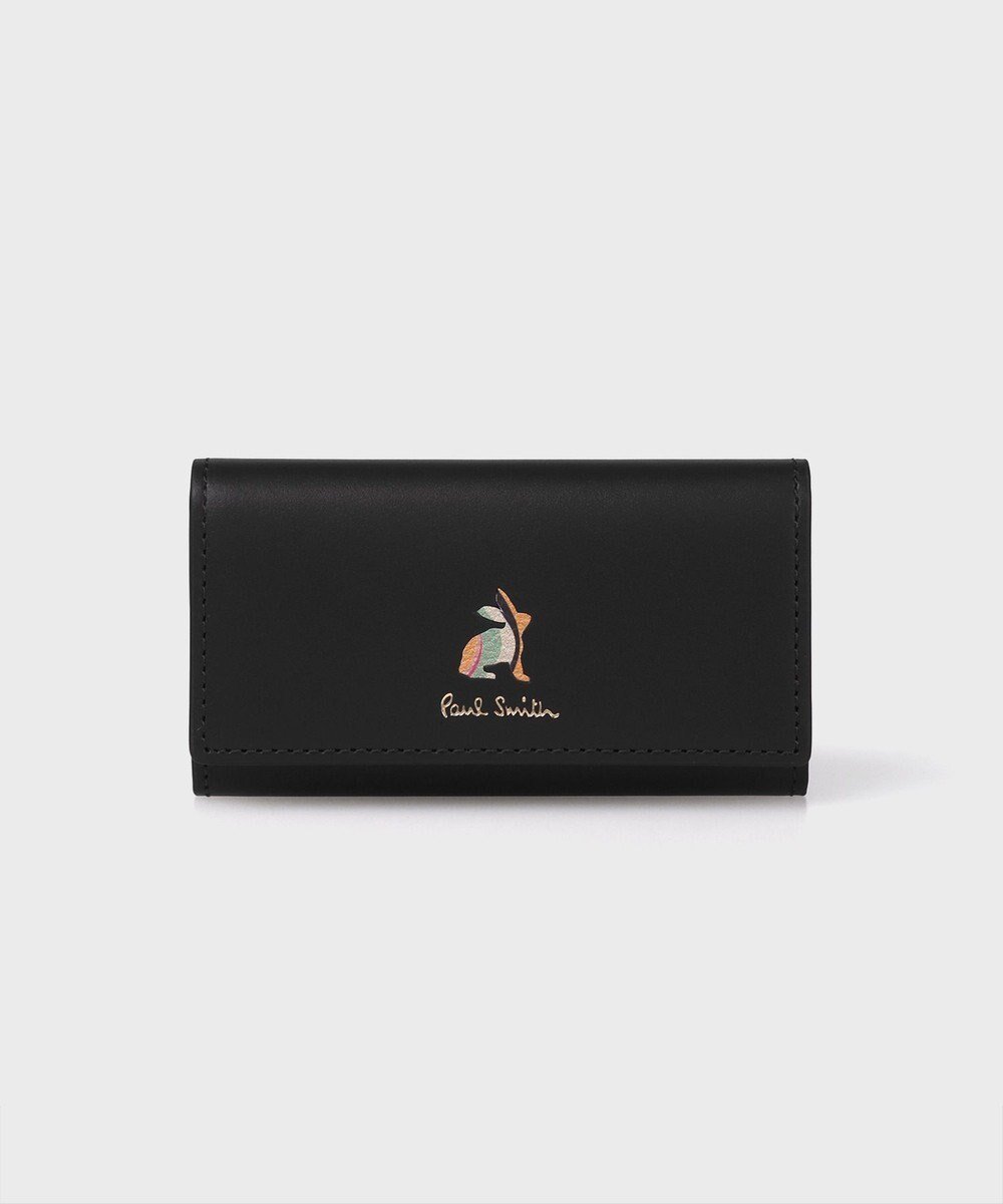 【ポール スミス/Paul Smith】のマーケトリースワールラビット キーケース インテリア・キッズ・メンズ・レディースファッション・服の通販 founy(ファニー) ファッション Fashion レディースファッション Fashion for Women ミニ財布・二つ折り財布 Wallets & Card Cases アクセサリー Fashion Accessories 財布 Wallet, Purse 人気 Popular, Best Seller プリント Print, Printed Pattern エレガント 上品 Elegant ブラック|ID: prp329100004748735 ipo3291000000034338600