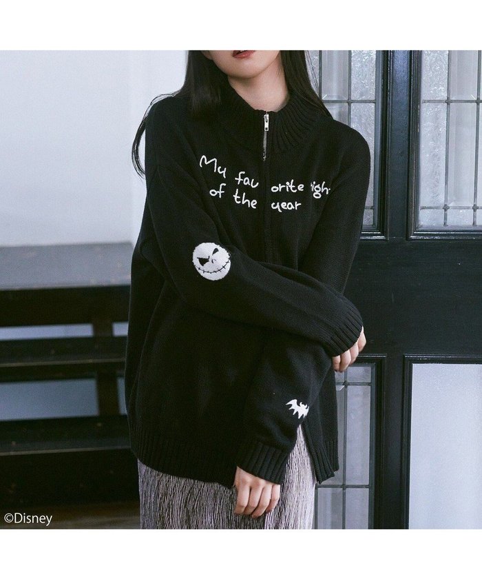 【アースミュージックアンドエコロジー/earth music&ecology】のナイトメア/ダブルジップニットカーディガン インテリア・キッズ・メンズ・レディースファッション・服の通販 founy(ファニー) https://founy.com/ ファッション Fashion レディースファッション Fashion for Women トップス・カットソー Cut & Sew Tops ニット Knit Tops & Sweaters カーディガン・羽織り Layered Style Cardigans おすすめ Recommended / Our Picks カーディガン Cardigan, Knitwear フロント Front, Front Design ポケット Pocket, Pocket Detail モチーフ Motif, Design Theme リラックス Relax, Relaxed Fit A/W・秋冬 Autumn/Winter |ID: prp329100004748739 ipo3291000000034338611