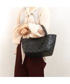 【アンビリオン/UNBILLION】のアトランタ ATLANTA / 牛革メッシュ手提げトート ブラック|ID: prp329100004748742 ipo3291000000034338622