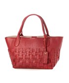 【アンビリオン/UNBILLION】のアトランタ ATLANTA / 牛革メッシュ手提げトート レッド|ID: prp329100004748742 ipo3291000000034338624