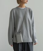 【アトリエヌウ/Atelier nuu】の本革 スマホショルダー 人気、トレンドファッション・服の通販 founy(ファニー) ファッション Fashion レディースファッション Fashion for Women イタリア Italy ショルダー Shoulder, Shoulder Strap 財布 Wallet, Purse ポケット Pocket, Pocket Detail ラップ Wrap, Wrap Design エレガント 上品 Elegant スマホショルダーバッグ Smartphone Shoulder Bag thumbnail グレー|ID: prp329100004748748 ipo3291000000034338651