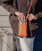 【アトリエヌウ/Atelier nuu】の本革 スマホショルダー 人気、トレンドファッション・服の通販 founy(ファニー) ファッション Fashion レディースファッション Fashion for Women イタリア Italy ショルダー Shoulder, Shoulder Strap 財布 Wallet, Purse ポケット Pocket, Pocket Detail ラップ Wrap, Wrap Design エレガント 上品 Elegant スマホショルダーバッグ Smartphone Shoulder Bag thumbnail オレンジ|ID: prp329100004748748 ipo3291000000035575560
