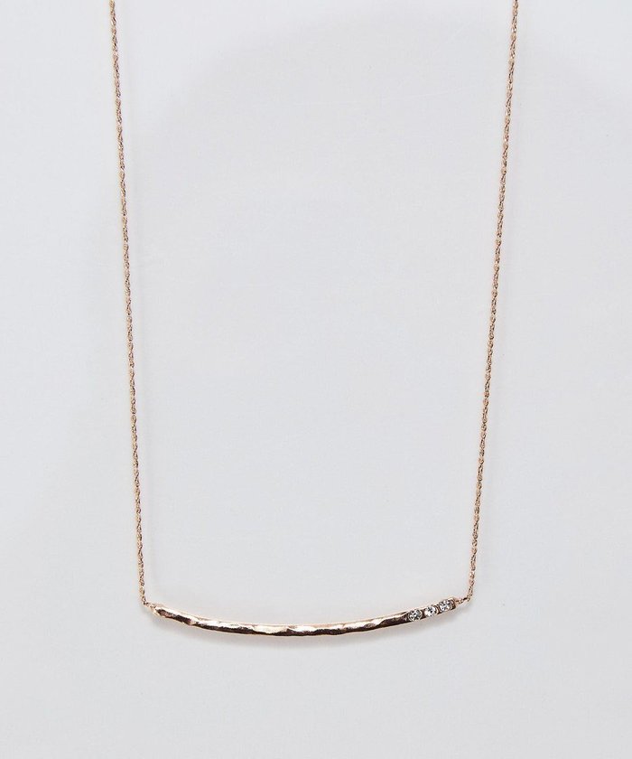 【フィービィー/phoebe】の【金属アレルギー対応】リップルカーブラインネックレス/ニッケルフリー シャンパンゴールド インテリア・キッズ・メンズ・レディースファッション・服の通販 founy(ファニー) https://founy.com/ ファッション Fashion レディースファッション Fashion for Women ジュエリー Jewelry ネックレス Necklaces & Pendants 新作・新入荷 New Arrivals / New In アクセサリー Fashion Accessories シンプル Simple, Minimal テクスチャー Texture, Textured Fabric ネックレス Necklace, Pendant Necklace バランス Balance, Style Balance ビジュー Bijou, Jewel-like Accent メタル Metal, Metal Parts モチーフ Motif, Design Theme |ID: prp329100004748750 ipo3291000000034338658