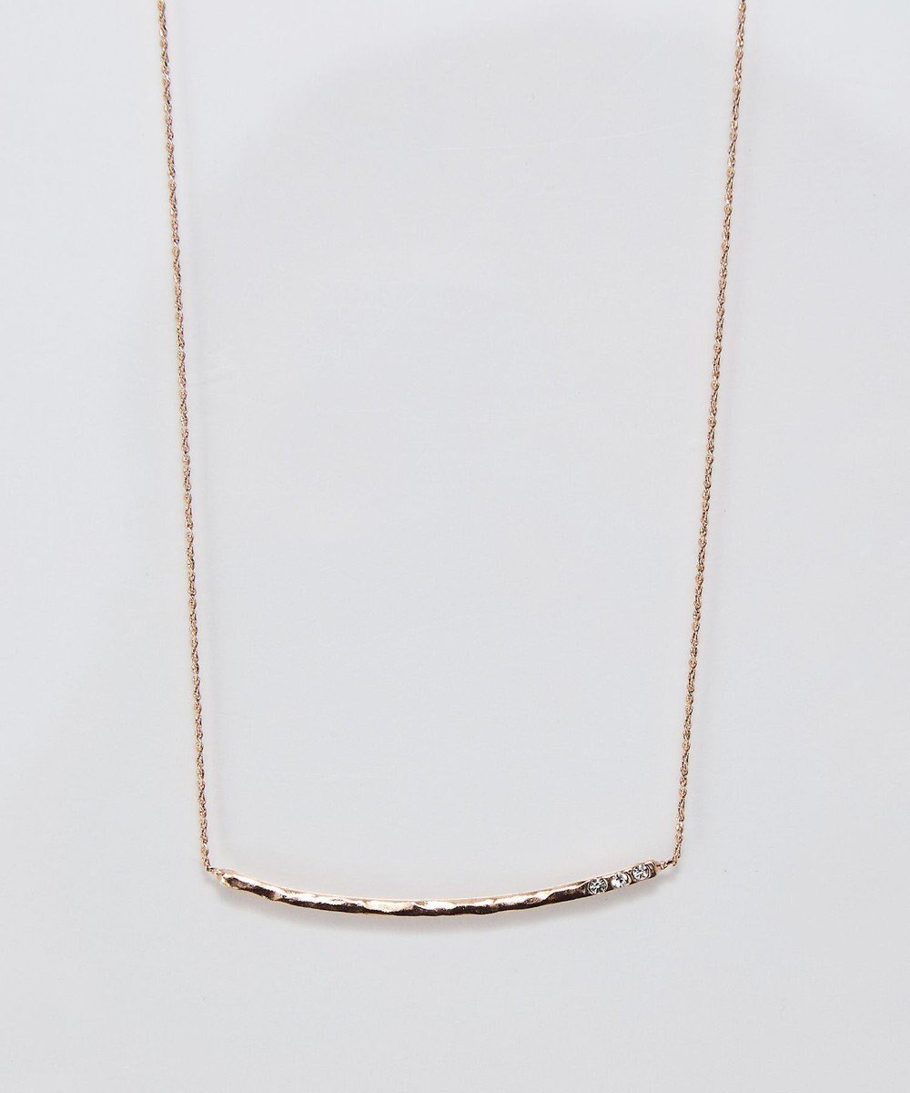 【フィービィー/phoebe】の【金属アレルギー対応】リップルカーブラインネックレス/ニッケルフリー シャンパンゴールド 人気、トレンドファッション・服の通販 founy(ファニー) ファッション Fashion レディースファッション Fashion for Women ジュエリー Jewelry ネックレス Necklaces & Pendants 新作・新入荷 New Arrivals / New In アクセサリー Fashion Accessories シンプル Simple, Minimal テクスチャー Texture, Textured Fabric ネックレス Necklace, Pendant Necklace バランス Balance, Style Balance ビジュー Bijou, Jewel-like Accent メタル Metal, Metal Parts モチーフ Motif, Design Theme other-1|ID: prp329100004748750 ipo3291000000034338658