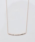 【フィービィー/phoebe】の【金属アレルギー対応】リップルカーブラインネックレス/ニッケルフリー シャンパンゴールド シャンパンゴールド|ID: prp329100004748750 ipo3291000000034338659