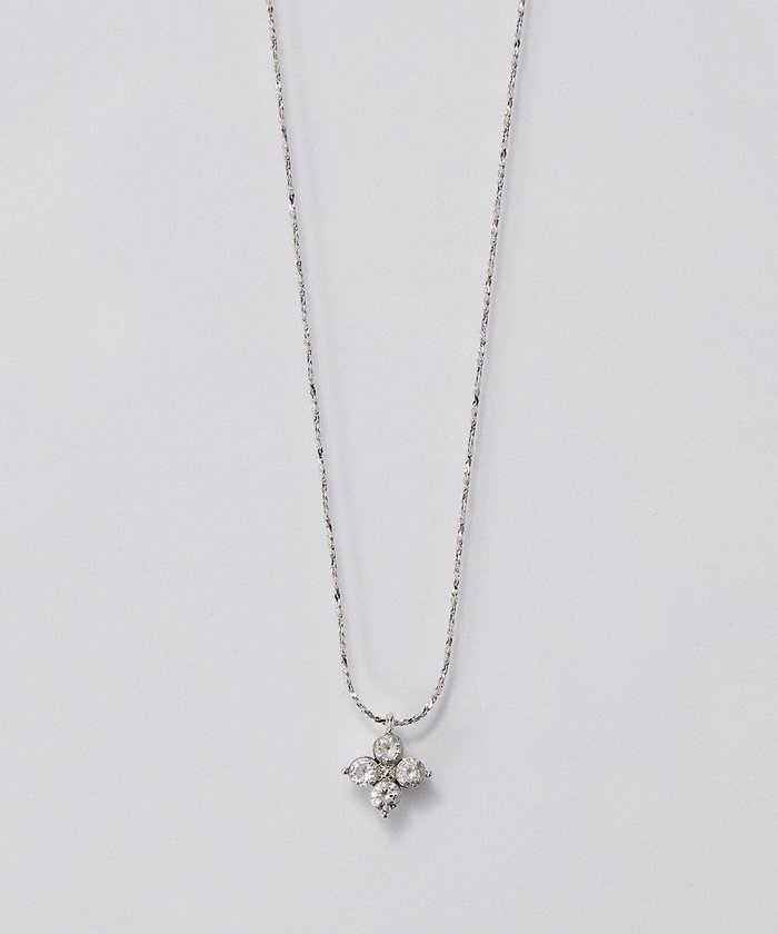 【フィービィー/phoebe】の【金属アレルギー対応】トゥインクルブロッサムネックレス/ニッケルフリー シルバー インテリア・キッズ・メンズ・レディースファッション・服の通販 founy(ファニー) https://founy.com/ ファッション Fashion レディースファッション Fashion for Women ジュエリー Jewelry ネックレス Necklaces & Pendants アクセサリー Fashion Accessories シルバー Silver, Metallic Silver ネックレス Necklace, Pendant Necklace ビジュー Bijou, Jewel-like Accent フェミニン Feminine, Girly モチーフ Motif, Design Theme エレガント 上品 Elegant |ID: prp329100004748751 ipo3291000000034338660