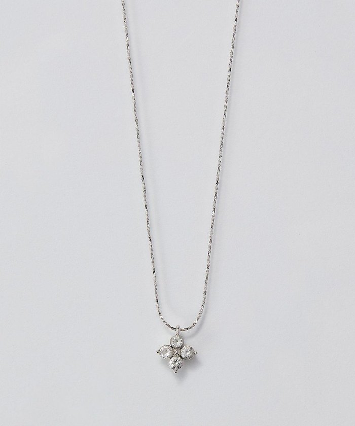 【フィービィー/phoebe】の【金属アレルギー対応】トゥインクルブロッサムネックレス/ニッケルフリー シルバー インテリア・キッズ・メンズ・レディースファッション・服の通販 founy(ファニー) https://founy.com/ ファッション Fashion レディースファッション Fashion for Women ジュエリー Jewelry ネックレス Necklaces & Pendants アクセサリー Fashion Accessories シルバー Silver, Metallic Silver ネックレス Necklace, Pendant Necklace ビジュー Bijou, Jewel-like Accent フェミニン Feminine, Girly モチーフ Motif, Design Theme エレガント 上品 Elegant |ID: prp329100004748751 ipo3291000000035632166