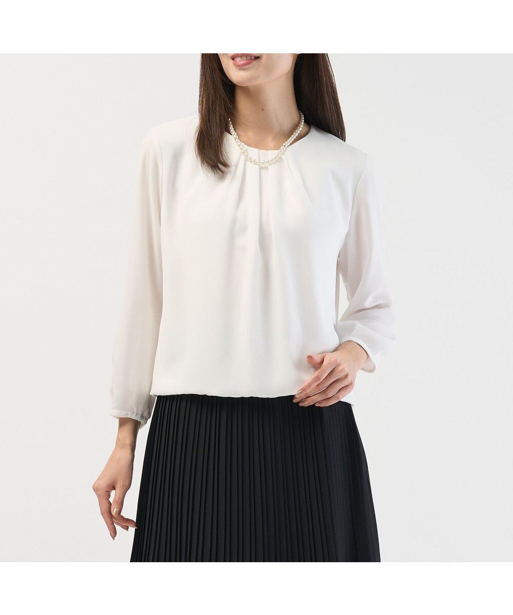 【ジェイ プレス/J.PRESS】の【洗える】プルエラツイル カットソー インテリア・キッズ・メンズ・レディースファッション・服の通販 founy(ファニー) ファッション Fashion レディースファッション Fashion for Women トップス・カットソー Cut & Sew Tops シャツ・ブラウス・オフィスカジュアル Elegant Blouses & Button-Ups ロングTシャツ・Tシャツ Longline T-Shirts & Tees カットソー・ベーシックTシャツ Cut-and-Sewn Tops / Stretch Tees & Basics インナー Innerwear エレガント 上品 Elegant 洗える Machine Washable カットソー Cut and Sewn Top シルク Silk, 100% Silk ジャケット Jacket, Outerwear ストレッチ Stretch, Stretchy Fabric ツイル Twist, Twisted Detail A/W・秋冬 Autumn/Winter S/S・春夏 SS, Spring/Summer, Warm Season 夏 Summer セレモニー Ceremony ホワイト系|ID: prp329100004748763 ipo3291000000034338706