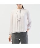 【ジェイ プレス/J.PRESS】の【洗える】バックサテンジョーゼット カットソー ライトグレー系|ID: prp329100004748765 ipo3291000000034338713