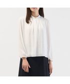 【ジェイ プレス/J.PRESS】の【洗える】バックサテンジョーゼット カットソー ホワイト系|ID: prp329100004748765 ipo3291000000034338714