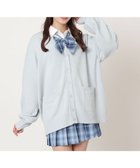 【ウィゴー/WEGO】の【SCHOOLITEM】ニットカーディガン サックス|ID: prp329100004750233 ipo3291000000034347642
