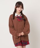 【ウィゴー/WEGO】の【SCHOOLITEM】ニットカーディガン ブラウンその他|ID: prp329100004750233 ipo3291000000034347644