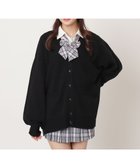 【ウィゴー/WEGO】の【SCHOOLITEM】ニットカーディガン ブラック|ID: prp329100004750233 ipo3291000000034347650