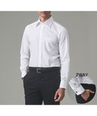 【五大陸/gotairiku / MEN】の【形態安定/コンバーチブルカフス仕様】PREMIUMPLEATS_レギュラーカラー 通年ドレスシャツ ホワイト系|ID: prp329100004750242 ipo3291000000034347722