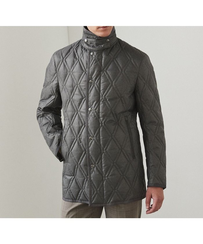 【五大陸/gotairiku / MEN】の【仕事で着用可】ブライトシャンブレー キルティング ドレスダウン インテリア・キッズ・メンズ・レディースファッション・服の通販 founy(ファニー) https://founy.com/ ファッション Fashion メンズファッション Fashion for Men アウター Men's Coats Outerwear キルティング Quilted, Quilting ジャケット Jacket, Outerwear スーツ Suit, Formalwear ダウン Down, Puffer ドレス Dress, One-Piece ポケット Pocket, Pocket Detail ビジネス 仕事 通勤 Business / Work / Commuting 別注 Limited Edition, Custom Order A/W・秋冬 Autumn/Winter |ID: prp329100004750244 ipo3291000000034347729