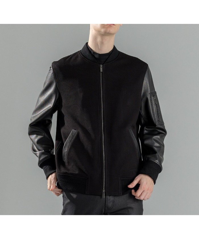 【ジョゼフ オム/JOSEPH HOMME / MEN】のライトタックブロックレザー ブロッキングブルゾン インテリア・キッズ・メンズ・レディースファッション・服の通販 founy(ファニー) https://founy.com/ ファッション Fashion メンズファッション Fashion for Men アウター Men's Coats Outerwear ブルゾンジャケット / カジュアルアウター Bomber Jackets & Blousons ジャケット Jacket, Outerwear スタイリッシュ Stylish, Fashionable ブルゾン Blouson, Bomber Jacket ブロッキング Color Blocking, Panel Design エレガント 上品 Elegant 夏 Summer S/S・春夏 SS, Spring/Summer, Warm Season A/W・秋冬 Autumn/Winter |ID: prp329100004750247 ipo3291000000034347747