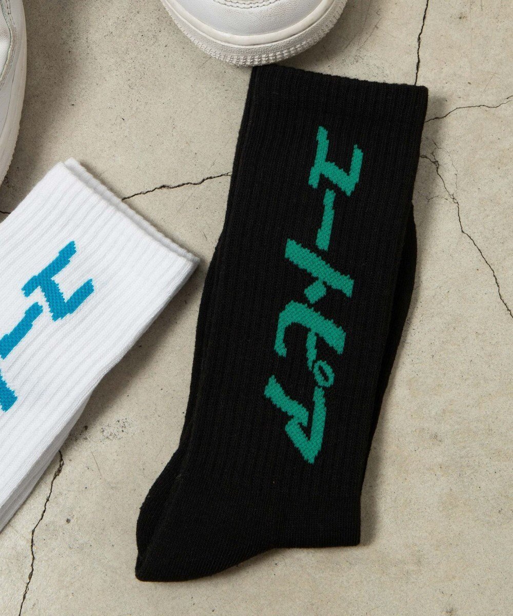 【ウィゴー/WEGO / MEN】のロゴソックス(R) インテリア・キッズ・メンズ・レディースファッション・服の通販 founy(ファニー) 　ファッション　Fashion　メンズファッション　Fashion for Men　シューズ・靴　Shoes　おすすめ　Recommended / Our Picks　サンダル　Sandals, Summer Shoes　スニーカー　Sneakers, Trainers　スマホ　Smartphone, Mobile Device　ソックス　Socks, Hosiery　フィット　Fit, Slim Fit　柄5|ID: prp329100004750248 ipo3291000000034347756