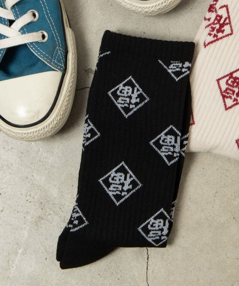 【ウィゴー/WEGO / MEN】のロゴソックス(R) インテリア・キッズ・メンズ・レディースファッション・服の通販 founy(ファニー) 　ファッション　Fashion　メンズファッション　Fashion for Men　シューズ・靴　Shoes　おすすめ　Recommended / Our Picks　サンダル　Sandals, Summer Shoes　スニーカー　Sneakers, Trainers　スマホ　Smartphone, Mobile Device　ソックス　Socks, Hosiery　フィット　Fit, Slim Fit　柄9|ID: prp329100004750248 ipo3291000000034347760