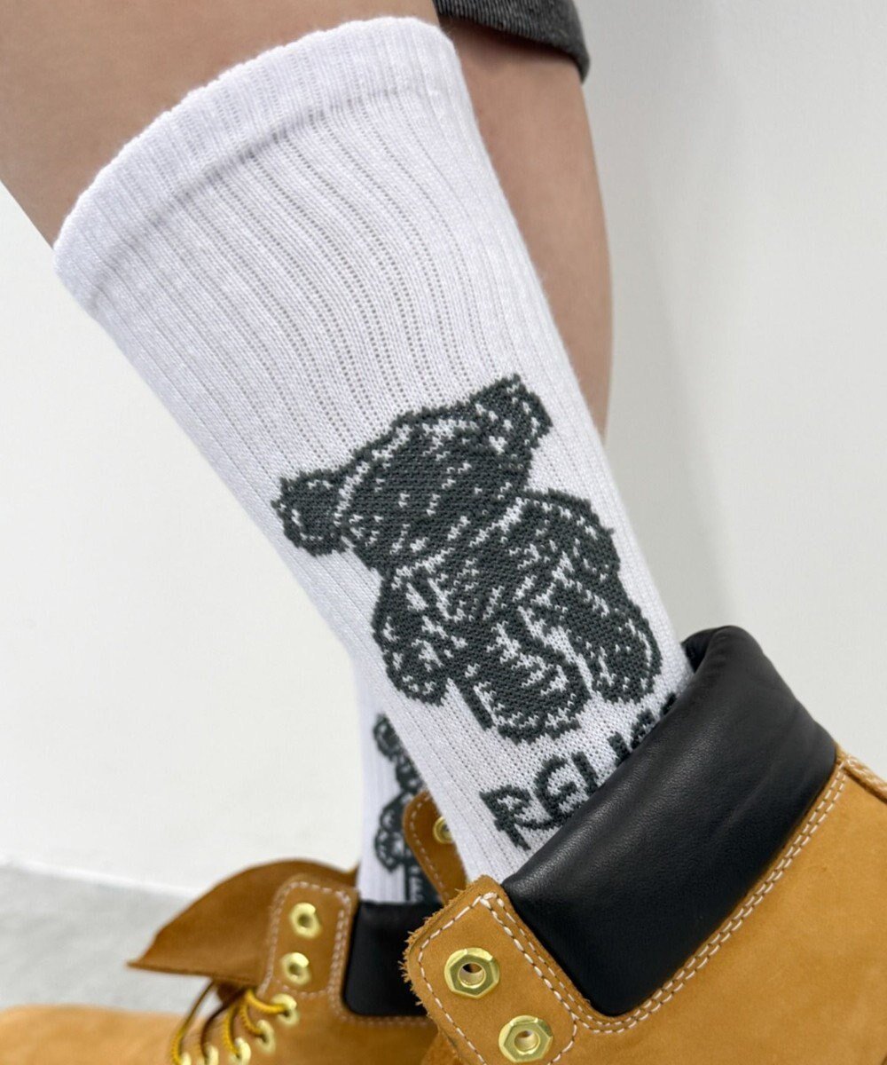 【ウィゴー/WEGO / MEN】のロゴソックス(R) インテリア・キッズ・メンズ・レディースファッション・服の通販 founy(ファニー) 　ファッション　Fashion　メンズファッション　Fashion for Men　シューズ・靴　Shoes　おすすめ　Recommended / Our Picks　サンダル　Sandals, Summer Shoes　スニーカー　Sneakers, Trainers　スマホ　Smartphone, Mobile Device　ソックス　Socks, Hosiery　フィット　Fit, Slim Fit　柄16|ID: prp329100004750248 ipo3291000000034347767