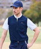 【ゼロハリバートン/ZERO HALLIBURTON / MEN】のプレミアムサマーニットベスト ZHG-M5S3a 82946 ネイビー|ID: prp329100004750253 ipo3291000000034347833