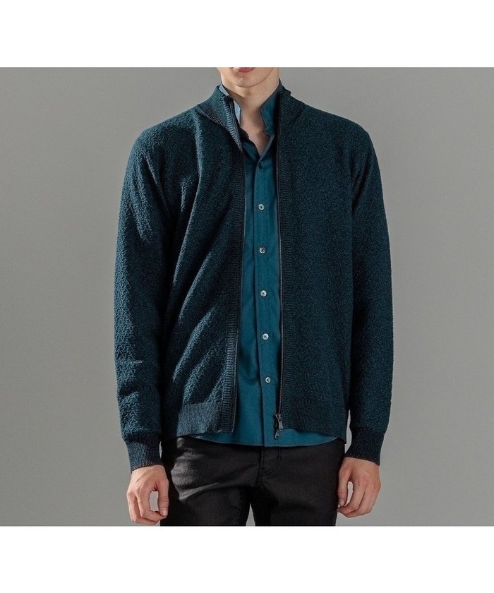 【ジョゼフ オム/JOSEPH HOMME / MEN】の【イージーケア】 ヴィスコースリンクス ジップアップカーディガン インテリア・キッズ・メンズ・レディースファッション・服の通販 founy(ファニー) https://founy.com/ ファッション Fashion メンズファッション Fashion for Men トップス・カットソー Cut & Sew Tops ニット・セーター / 定番トップス Knit Tops & Sweaters カーディガン / 羽織り Cardigans インナー Innerwear シンプル Simple, Minimal ジャケット Jacket, Outerwear スタンド Stand Collar, Upright Stand セーター Sweater, Knitwear フィット Fit, Slim Fit 羽織 Haori, Light Jacket メランジ Melange, Mixed Yarn レギュラー Regular, Standard Fit ロング Long, Long-Length A/W・秋冬 Autumn/Winter |ID: prp329100004750254 ipo3291000000034347850