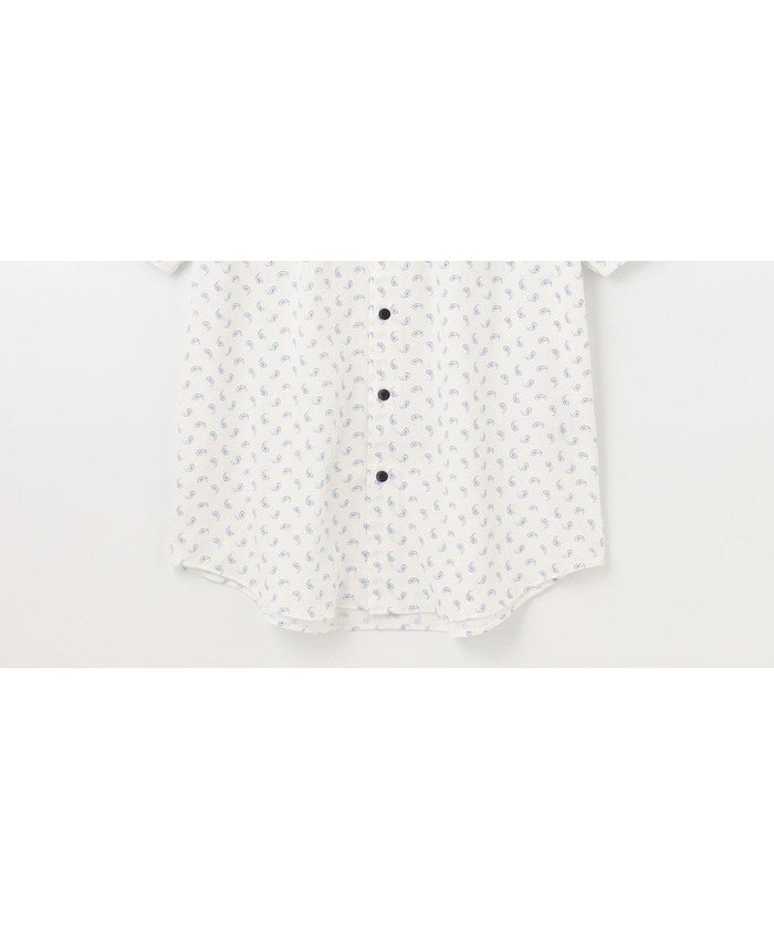 【ジョセフ アブード/JOSEPH ABBOUD / MEN】の【イージーケア】 ジャージーペイズリープリントシャツ インテリア・キッズ・メンズ・レディースファッション・服の通販 founy(ファニー) https://founy.com/ ファッション Fashion メンズファッション Fashion for Men トップス・カットソー Cut & Sew Tops メンズシャツ Shirts ストレッチ Stretch, Stretchy Fabric 半袖 Short Sleeve, Half Sleeve 夏 Summer 春 Spring S/S・春夏 SS, Spring/Summer, Warm Season 無地 Plain, Solid Color |ID: prp329100004750256 ipo3291000000034347866