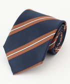 【カシヤマ/KASHIYAMA / MEN】のKASHIYAMAオリジナル【JAPAN MADE】レジメンタルネクタイ 人気、トレンドファッション・服の通販 founy(ファニー) ファッション Fashion メンズファッション Fashion for Men イタリア Italy シルク Silk, 100% Silk スーツ Suit, Formalwear thumbnail オレンジ|ID: prp329100004750258 ipo3291000000034347880