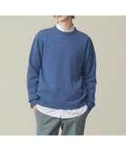 【ジェイ プレス/J.PRESS / MEN】の【WEB限定】クルーネックニット ダルブルー系|ID: prp329100004750259 ipo3291000000034347886